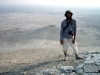 Ahmed on top of the Mud Volcano