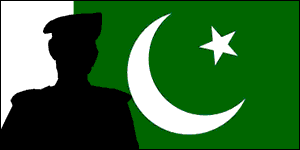Pakistan Flag with Army
