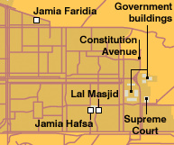 Lal Masjid Map