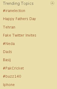 PakCricket as the 8th trending topic on twitter