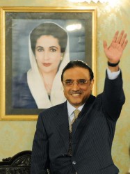 Asif Ali Zardari in Presidency