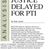 Election Tribunals Justice Delayed is a Loss for Pakistan